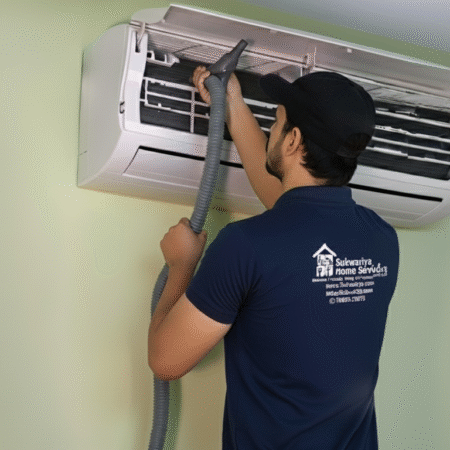 Water leakage repair split AC