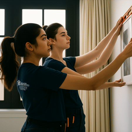 Drill and hang wall decor