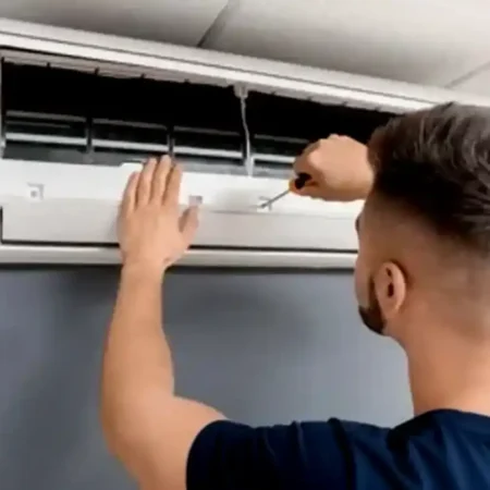 Split AC uninstallation