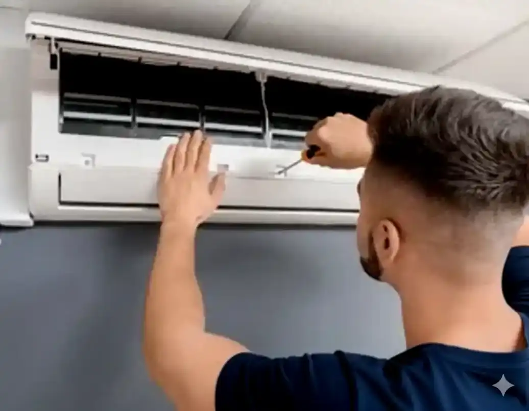 Split AC uninstallation