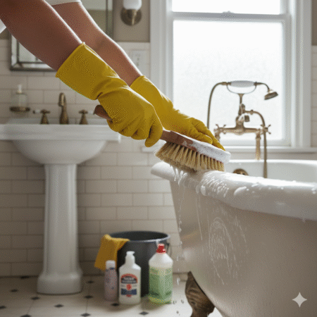Classic Bathroom Cleaning